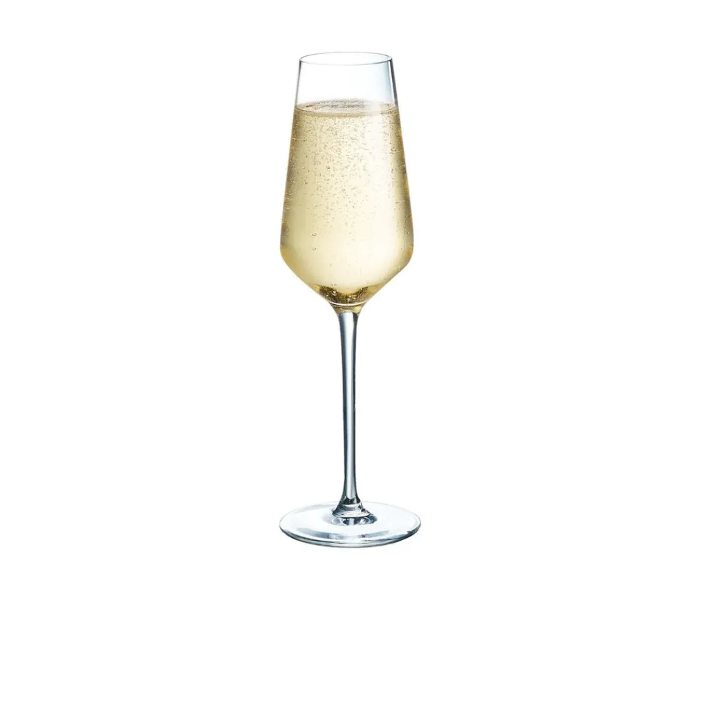 Flûtes À Champagne>Cristal d'Arques 4 flûtes 21 cl Ultime