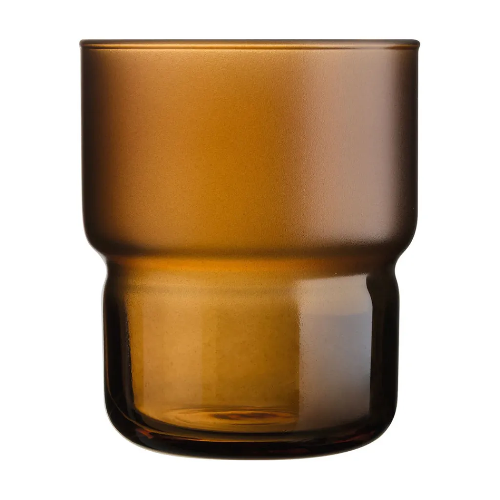 Tasses|Verres À Eau>Luminarc 12 verres 27 cl en verre teinté Moka Delice