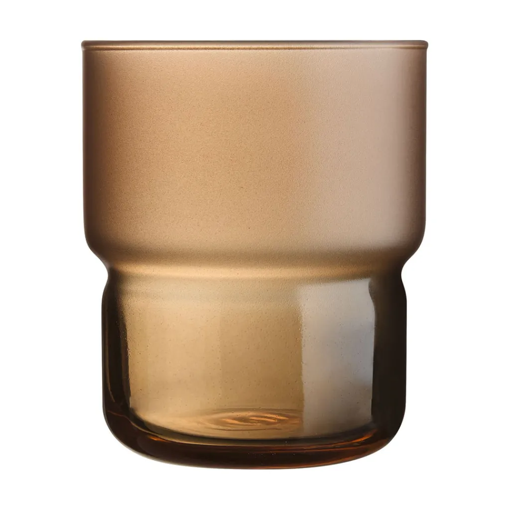 Tasses|Verres À Eau>Luminarc 12 verres 27 cl en verre teinté Moka Delice