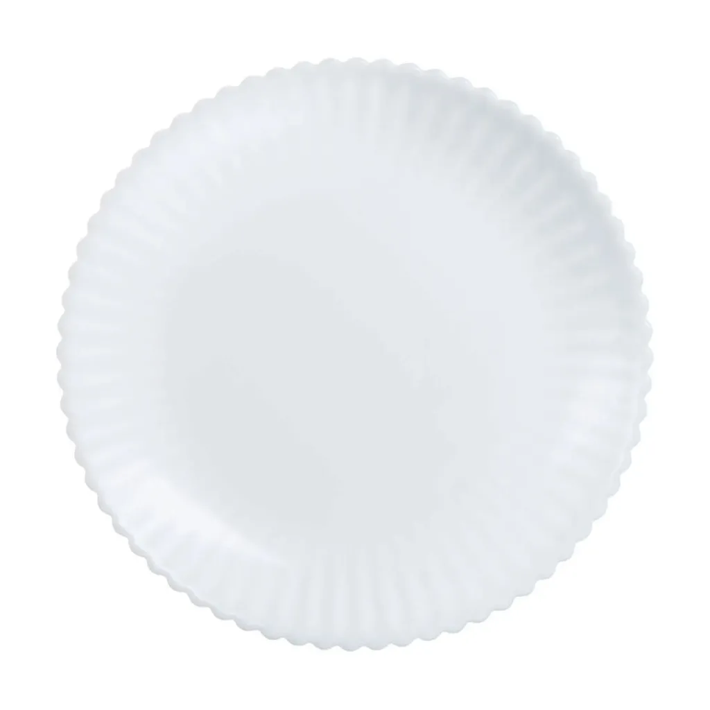 Assiettes À Dessert>Luminarc Assiette à dessert blanche 19 cm Bloom