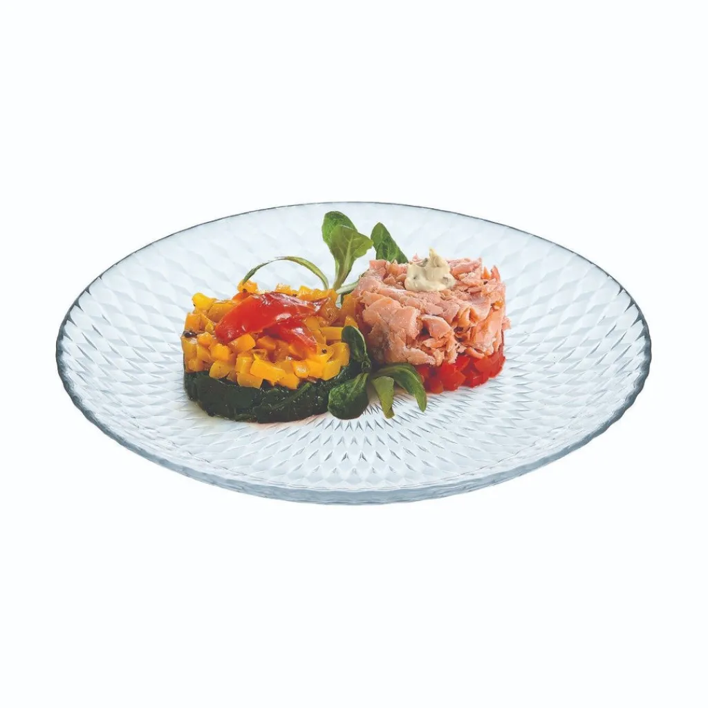 Assiettes À Dessert>Luminarc Assiette à dessert en verre 19 cm Pampille