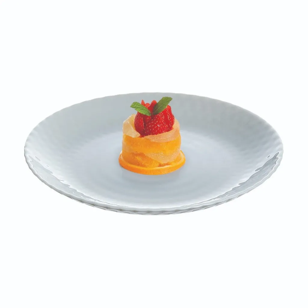 Assiettes À Dessert>Luminarc Assiette à dessert grise 19 cm Pampille