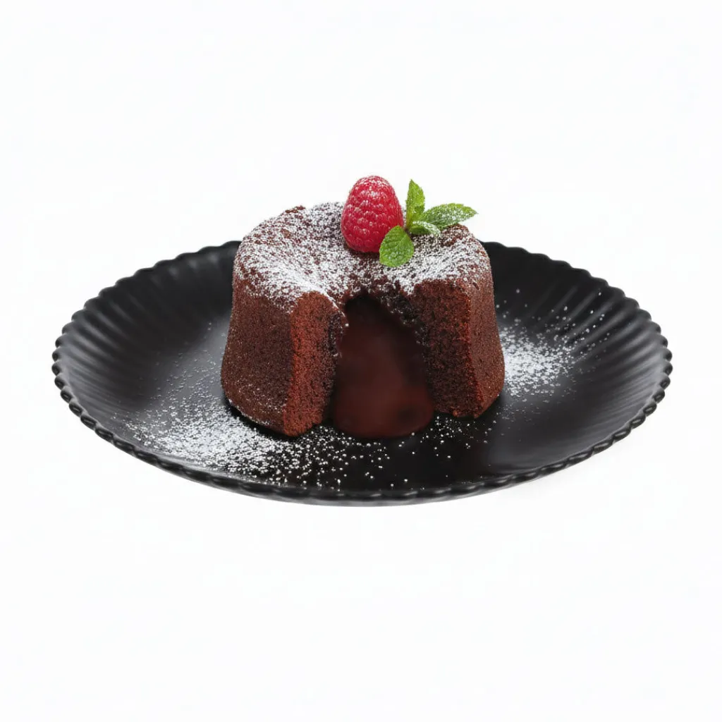 Assiettes À Dessert>Luminarc Assiette à dessert noire 19 cm Bloom