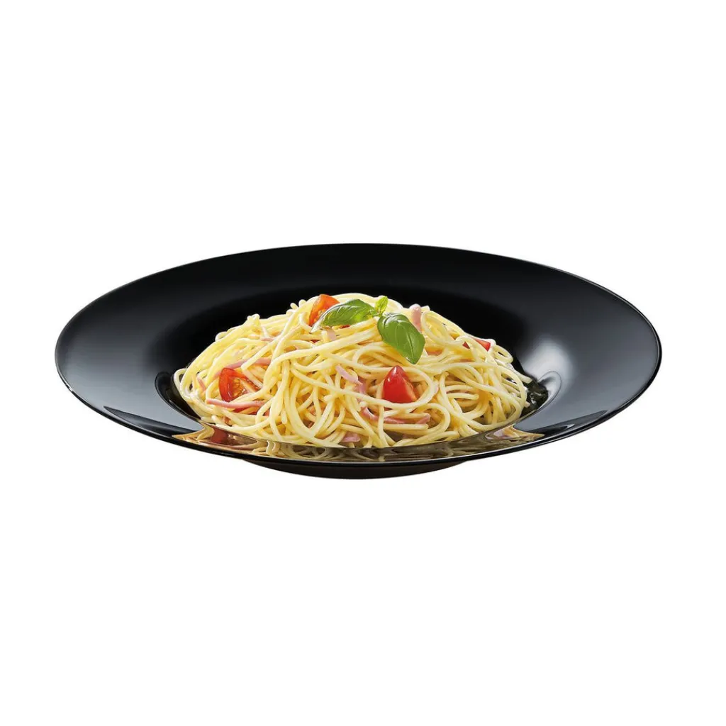Assiettes Creuses>Luminarc Assiette à pâtes noire 28,5 cm Friend's Time