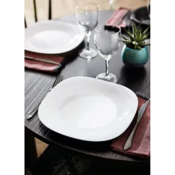 Assiettes Plates>Luminarc Assiette blanche 27 cm Carine