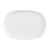 Assiettes Plates>Luminarc Assiette blanche 34,2 x 24,1 cm Sweet Line