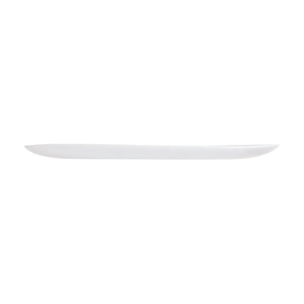 Assiettes Plates>Luminarc Assiette blanche 34,2 x 24,1 cm Sweet Line