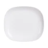 Assiettes À Dessert>Luminarc Assiette blanche 21,5 x 19 cm Sweet Line