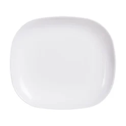 Assiettes À Dessert>Luminarc Assiette blanche 21,5 x 19 cm Sweet Line