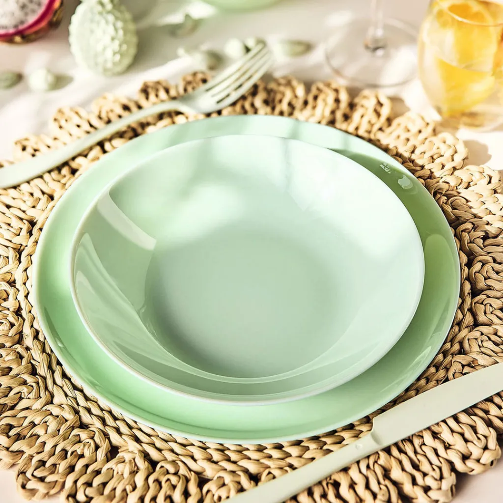 Assiettes Creuses>Luminarc Assiette creuse 20 cm Diwali Paradise Green
