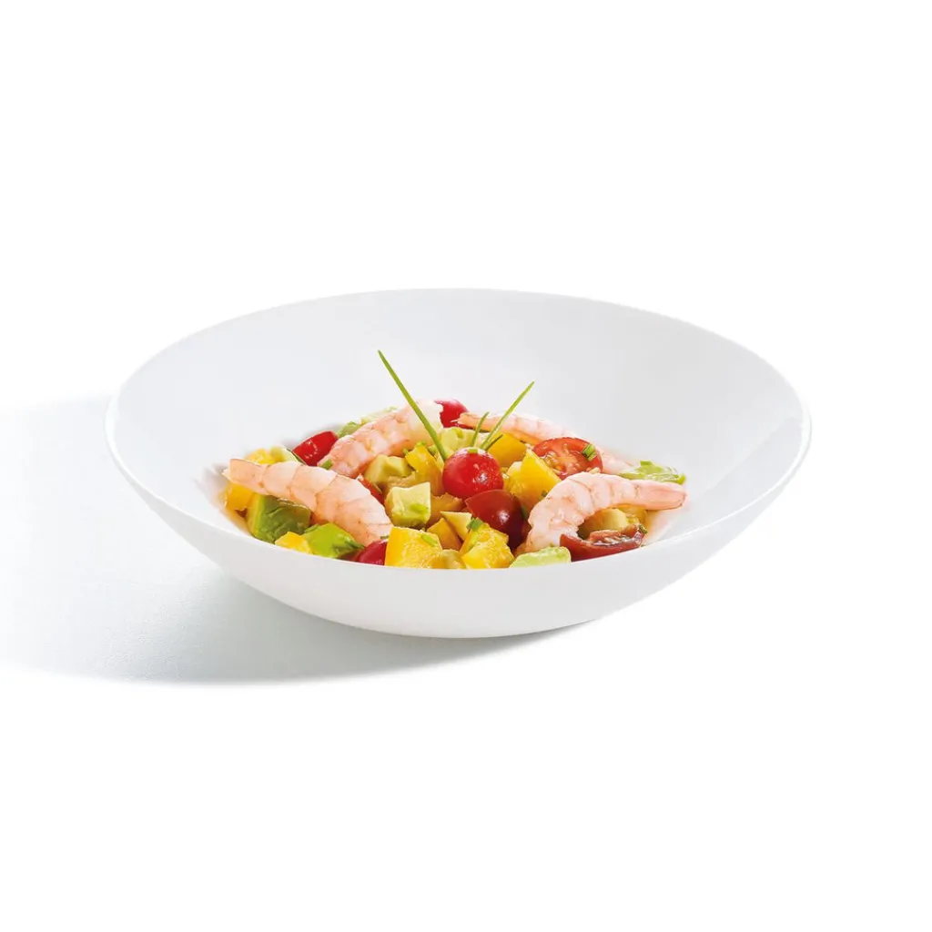 Assiettes Creuses>Luminarc Assiette creuse blanche 20 cm Diwali