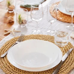 Assiettes Creuses>Luminarc Assiette creuse blanche 21 cm Ammonite