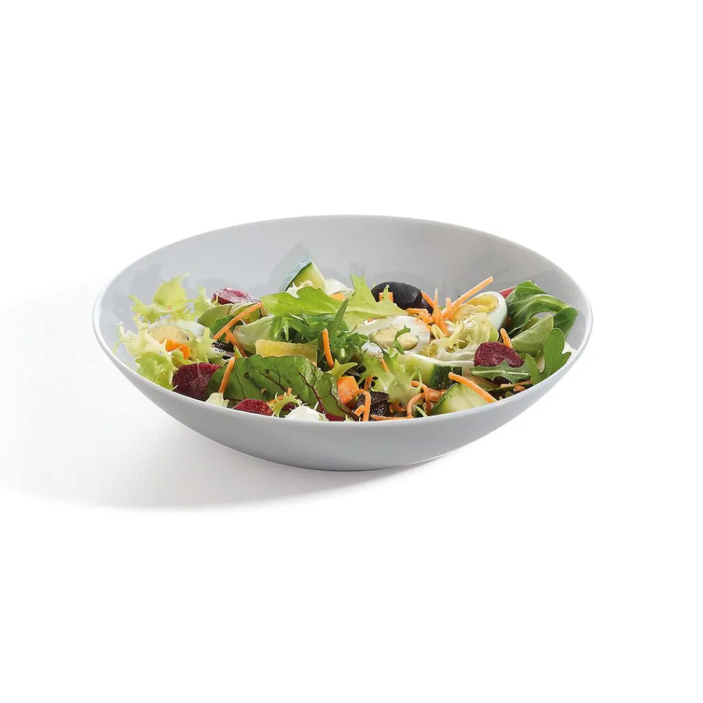 Assiettes Creuses>Luminarc Assiette creuse grise 20 cm Diwali