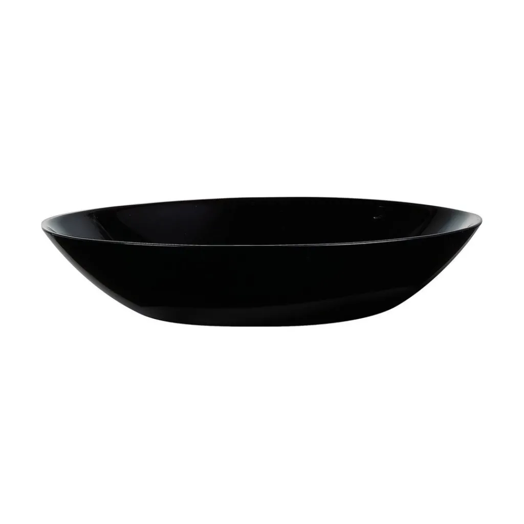 Assiettes Creuses>Luminarc Assiette creuse noire 20 cm Diwali
