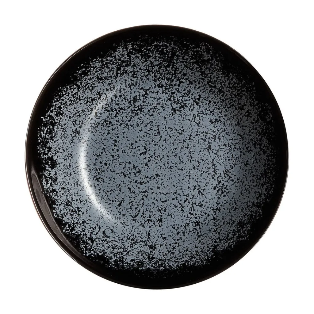 Assiettes Creuses>Luminarc Assiette creuse noire 20 cm Slate