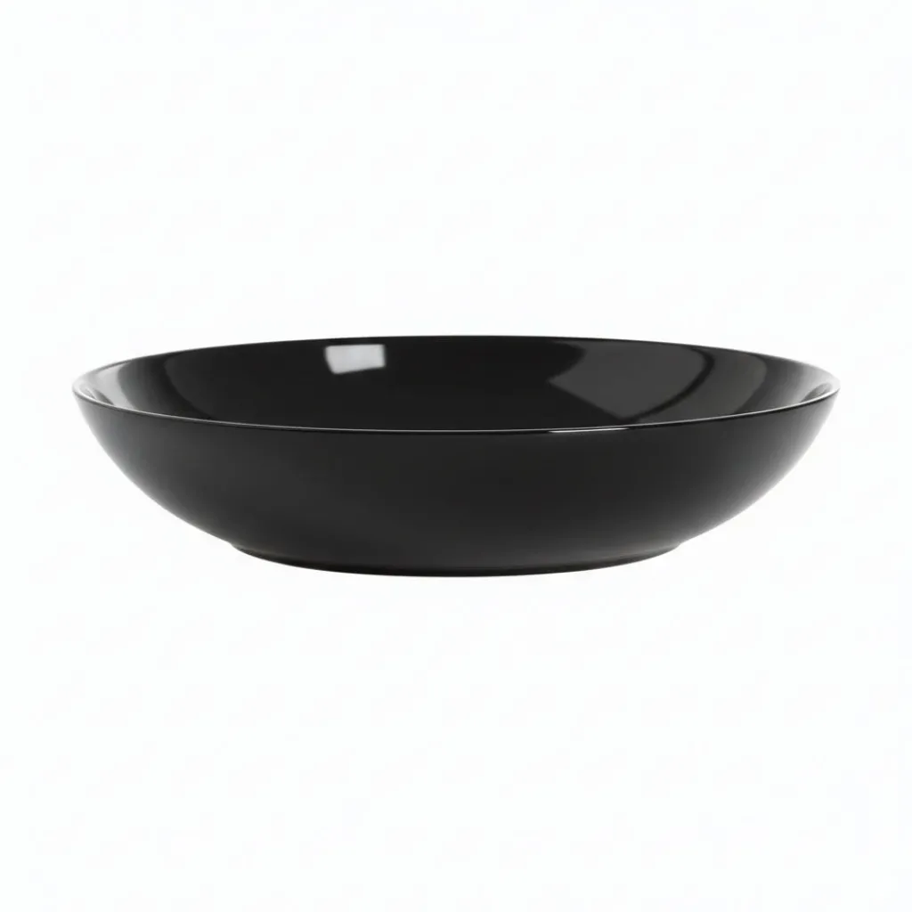 Assiettes Creuses>Luminarc Assiette creuse noire 20 cm Apy