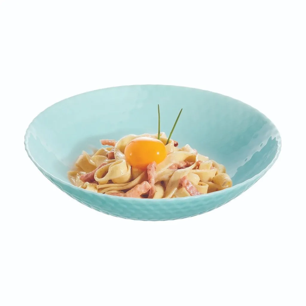 Assiettes Creuses>Luminarc Assiette creuse turquoise 20 cm Pampille