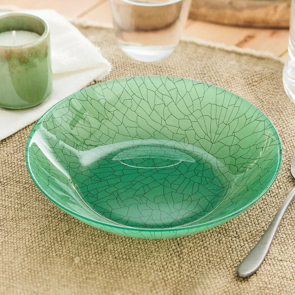 Assiettes Creuses>Luminarc Assiette creuse verte 20 cm Mindy Green