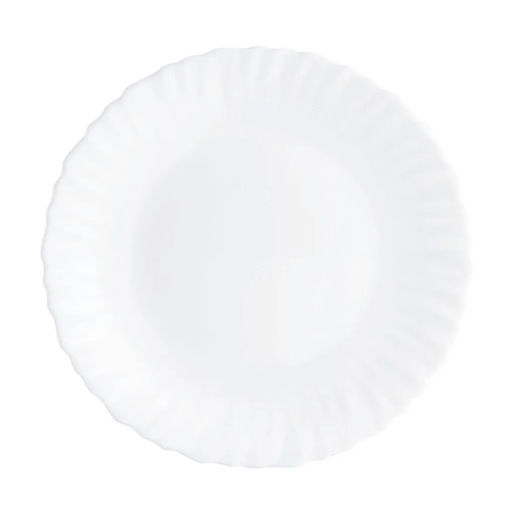 Assiettes À Dessert>Luminarc Assiette dessert blanche 19 cm Feston