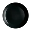 Assiettes Plates>Luminarc Assiette noire 25 cm Diwali