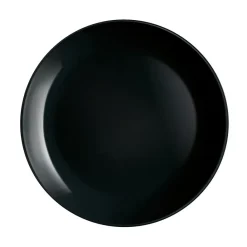 Assiettes Plates>Luminarc Assiette noire 25 cm Diwali