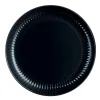 Assiettes Plates>Luminarc Assiette plate 25 cm Cottage Noir