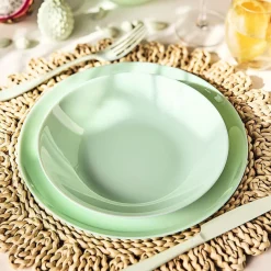 Assiettes Plates>Luminarc Assiette plate 25 cm Diwali Paradise Green