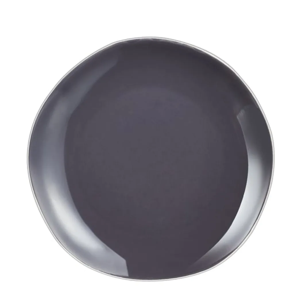 Assiettes Plates>Arcoroc Assiette plate 25,4 cm Rocaleo Gris foncé