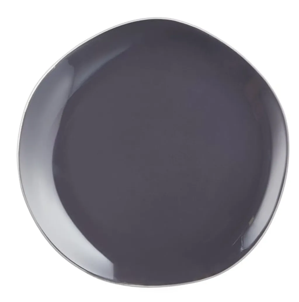 Assiettes Plates>Arcoroc Assiette plate 27,6 cm Rocaleo Gris foncé