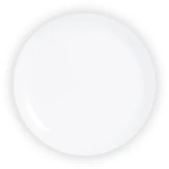 Assiettes Plates>Luminarc Assiette plate blanche 25 cm Diwali