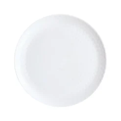 Assiettes Plates>Luminarc Assiette plate blanche 25 cm Pampille