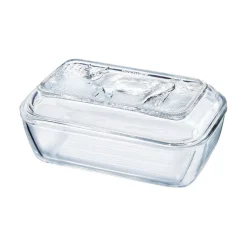 Accesoires Et Ustensiles De Cuisine>Luminarc Beurrier vache 17 x 10,5 cm Hervé, Le Verre Français