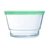 Boîtes De Conservation>Luminarc Coupelle 80 cl Eat & Joy avec couvercle vert