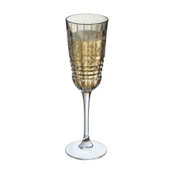 Flûtes À Champagne>Cristal d'Arques Flûte 17 cl Rendez-Vous Brume Marron