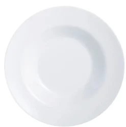 Assiettes Creuses>Luminarc Lot de 6 assiettes à pates Friend's Time blanche