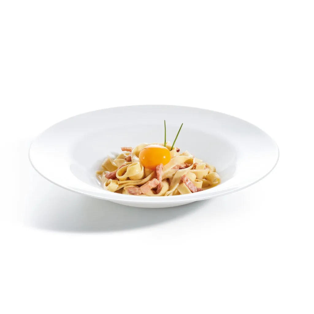 Assiettes Creuses>Luminarc Lot de 6 assiettes à pates Friend's Time blanche