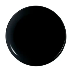 Assiettes Plates>Luminarc Lot de 6 assiettes à pizza Friend's Time noir