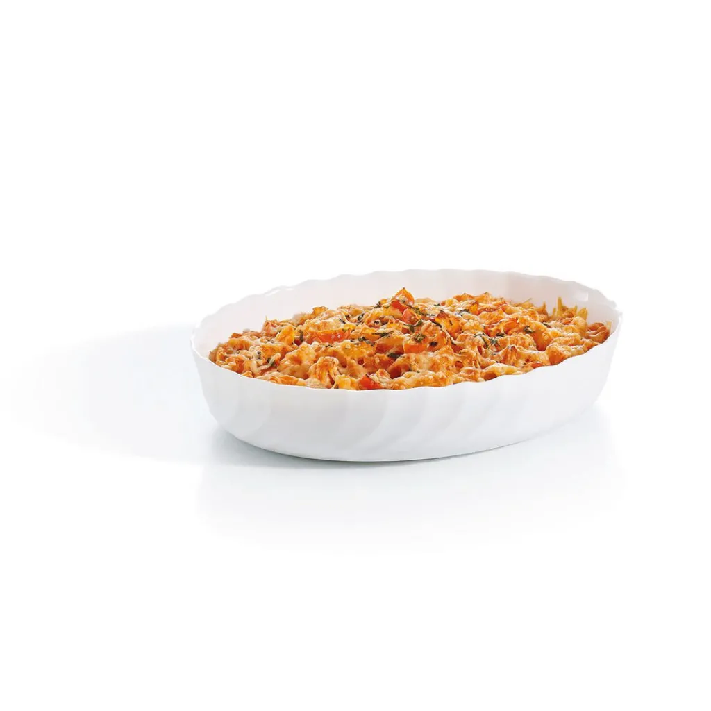 Plats À Four>Luminarc Plat de cuisson blanc 31,9 x 24,5 cm Smart Cuisine Trianon