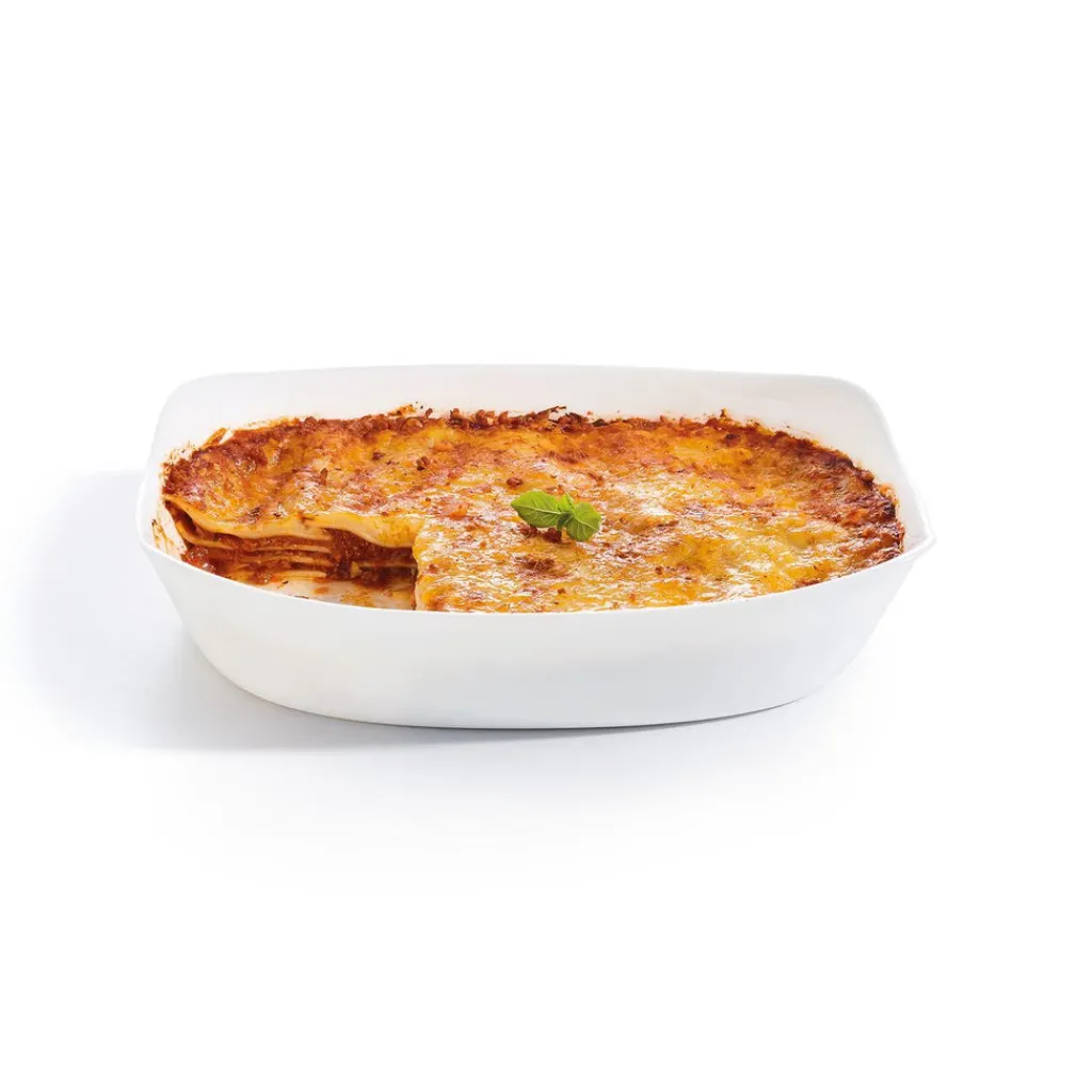 Plats À Four>Luminarc Plat de cuisson blanc 34 x 25 cm Smart Cuisine Carine