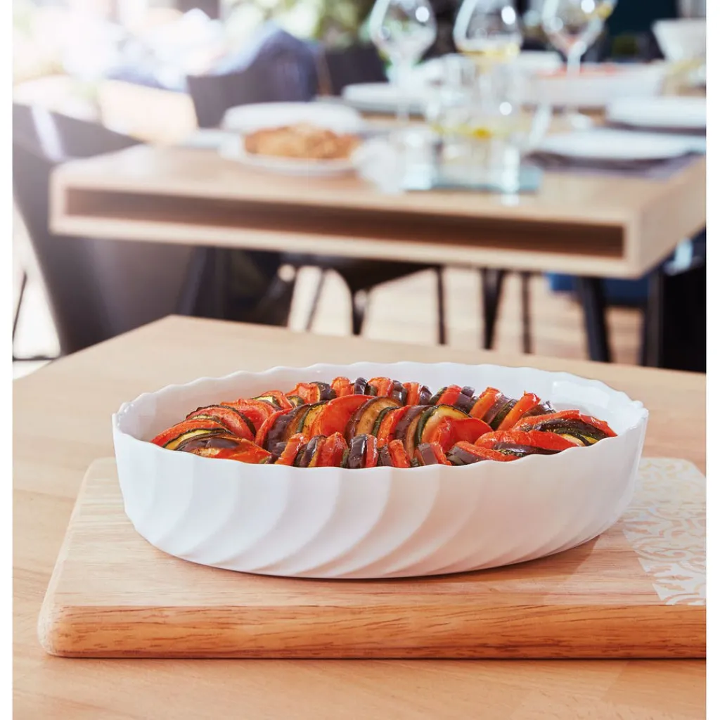 Plats À Four>Luminarc Plat de cuisson blanc 22,3 x 17 cm Smart Cuisine Trianon