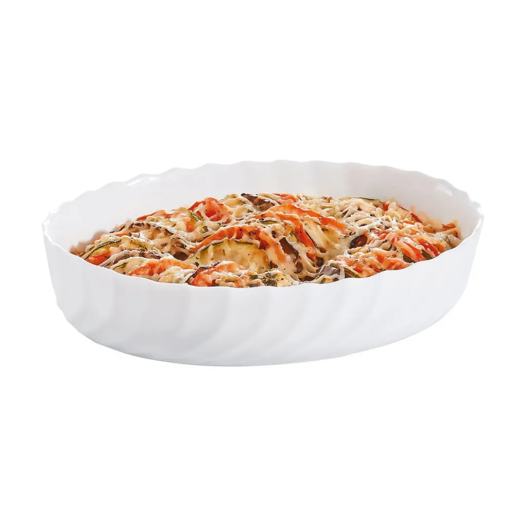 Plats À Four>Luminarc Plat de cuisson blanc 22,3 x 17 cm Smart Cuisine Trianon