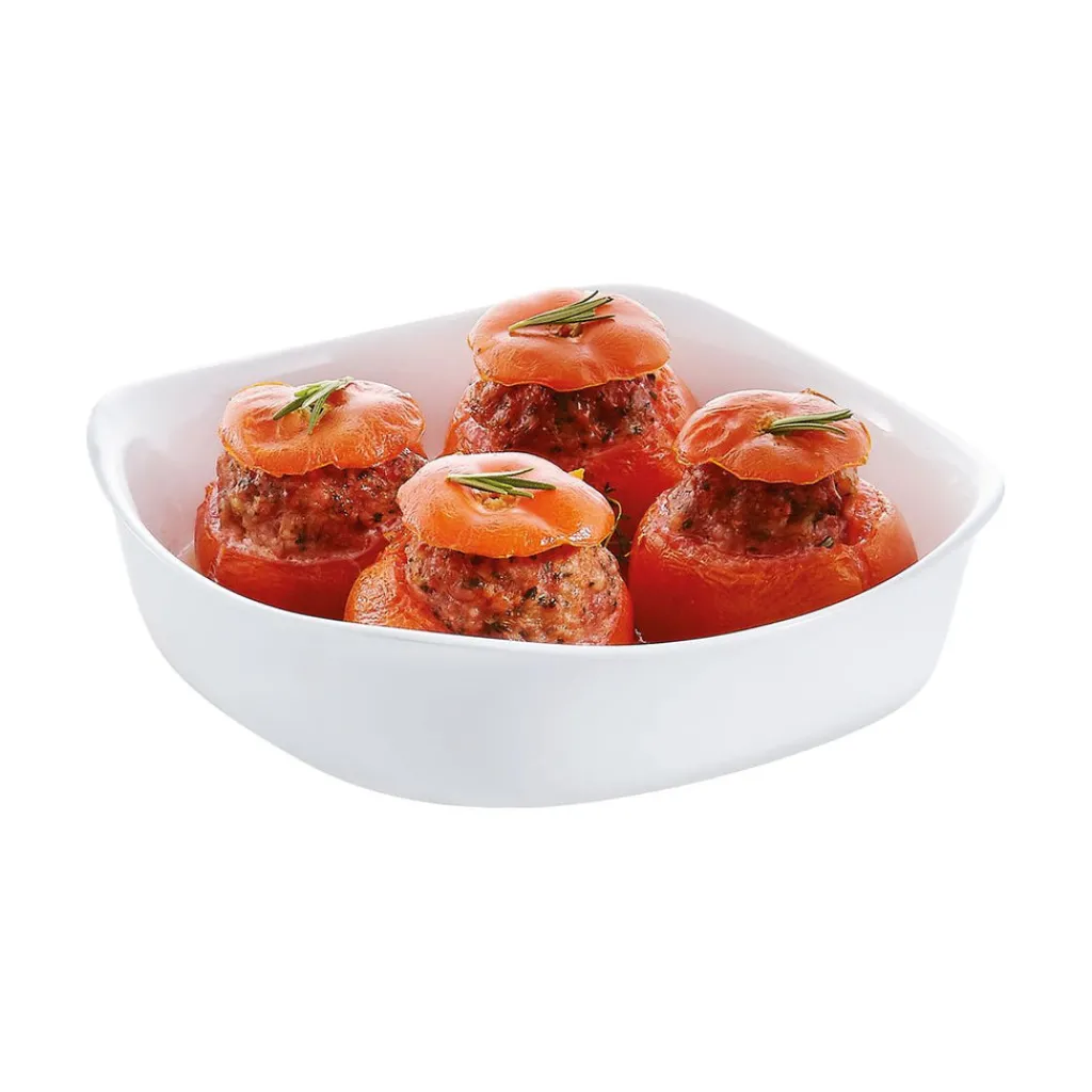 Plats À Four>Luminarc Plat de cuisson blanc 29 x 29 cm Smart Cuisine Carine