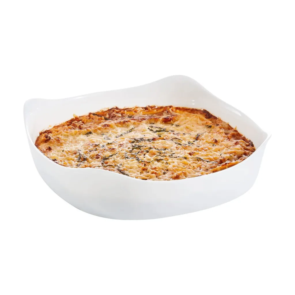 Plats À Four>Luminarc Plat de cuisson blanc 26 x 26 cm Smart Cuisine Carine