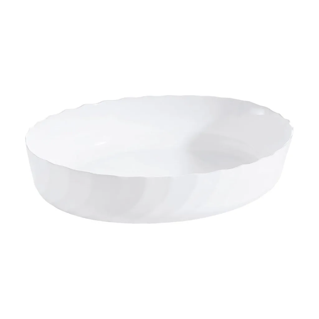 Plats À Four>Luminarc Plat de cuisson blanc 36,9 x 28,6 cm Smart Cuisine Trianon