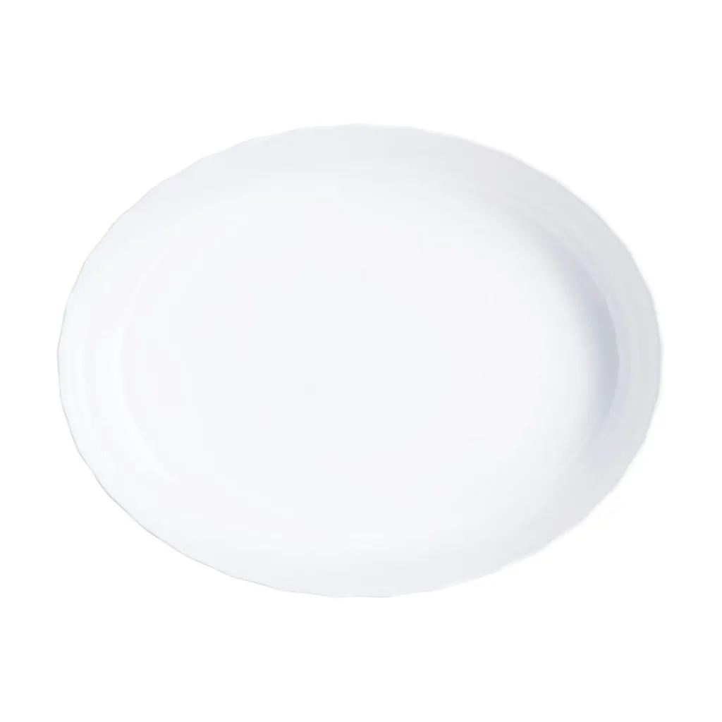 Plats À Four>Luminarc Plat de cuisson blanc 36,9 x 28,6 cm Smart Cuisine Trianon
