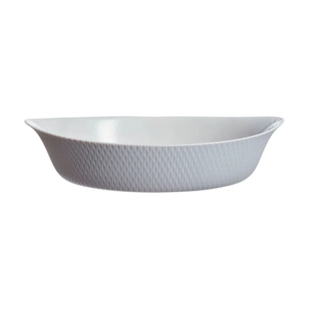 Plats À Four>Luminarc Plat ovale 29x17cm Smart Cuisine Wavy Granit