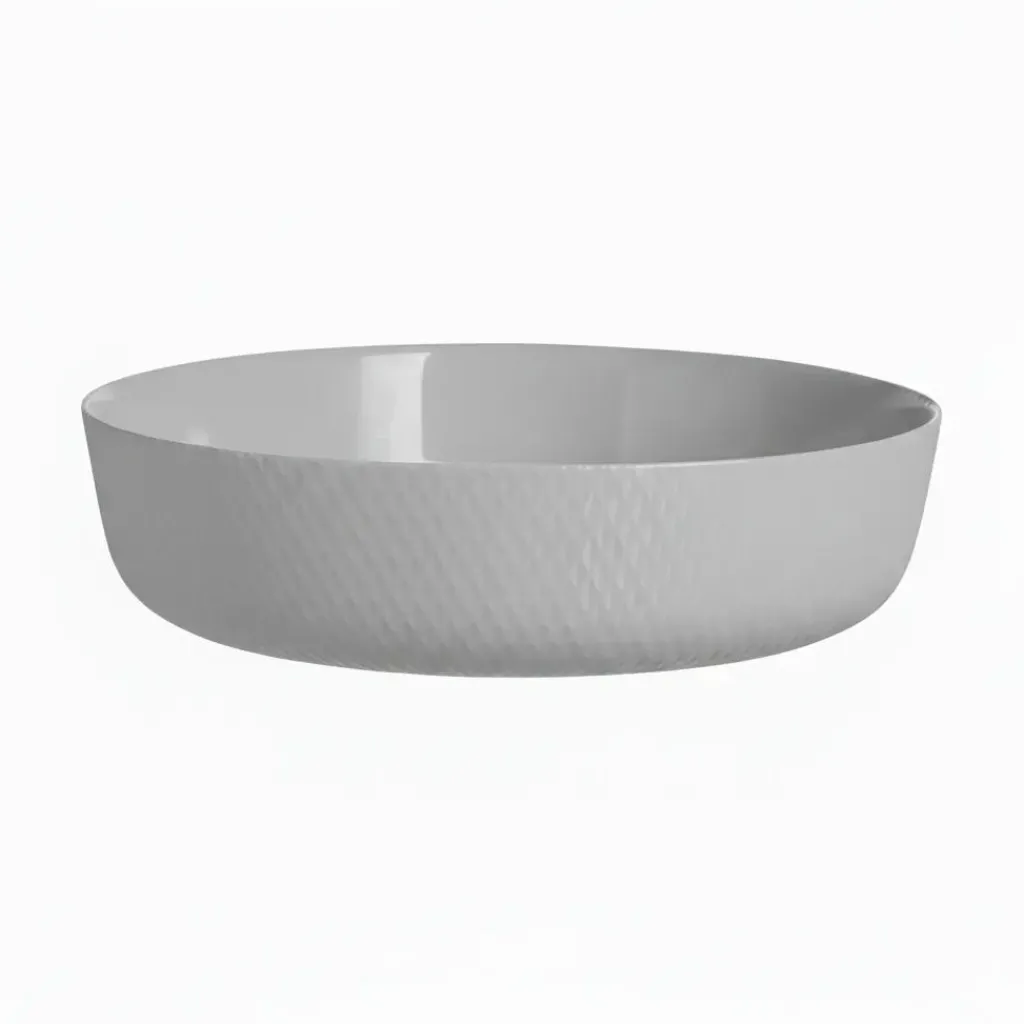 Plats À Four>Luminarc Plat rond 26 cm Smart Cuisine Wavy Granit