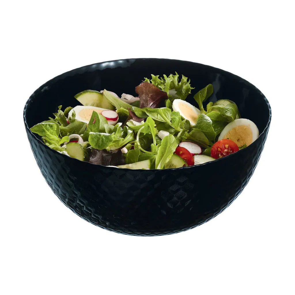 Saladiers>Luminarc Saladier noir 24 cm Pampille
