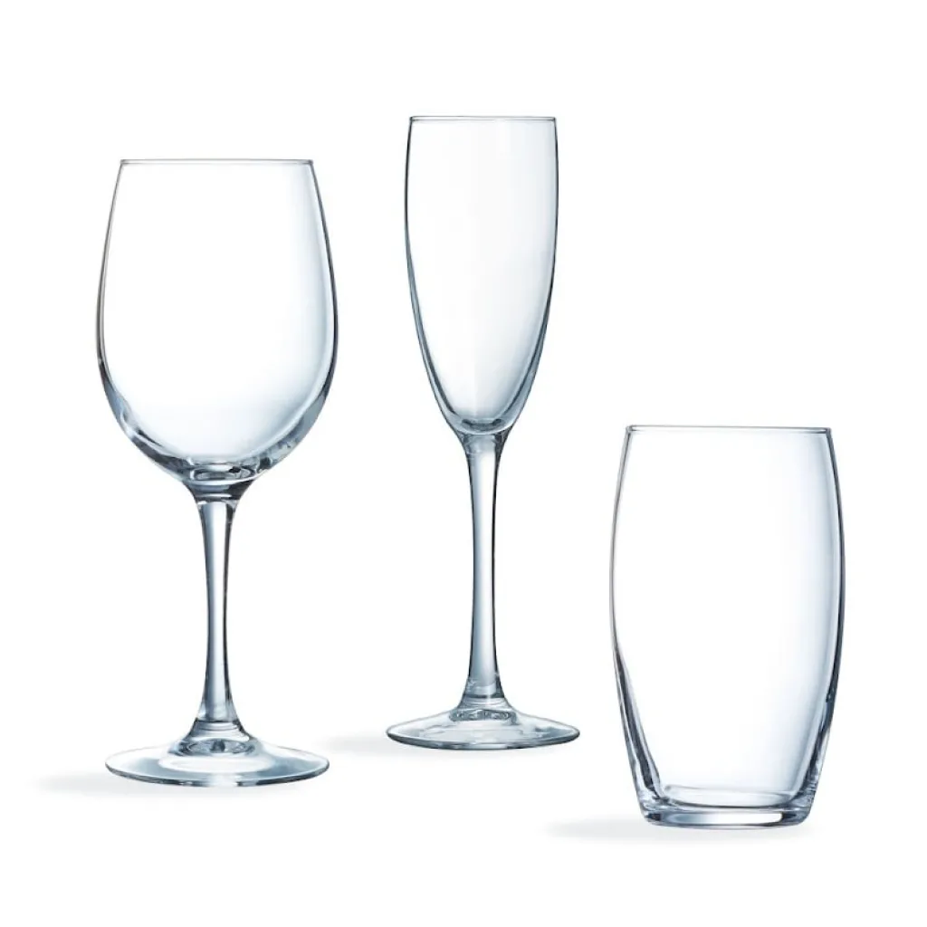Verres À Vin Rosé|Verres À Vin Blanc>Luminarc Service de verres 18 pièces La Cave