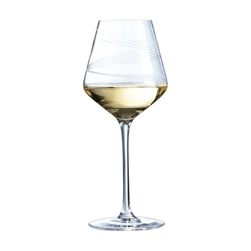 Verres À Vin Rosé|Verres À Vin Blanc>Cristal d'Arques Verre à pied 38 cl Intense
